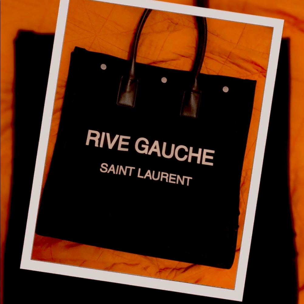 Y’sl tote used on a trip